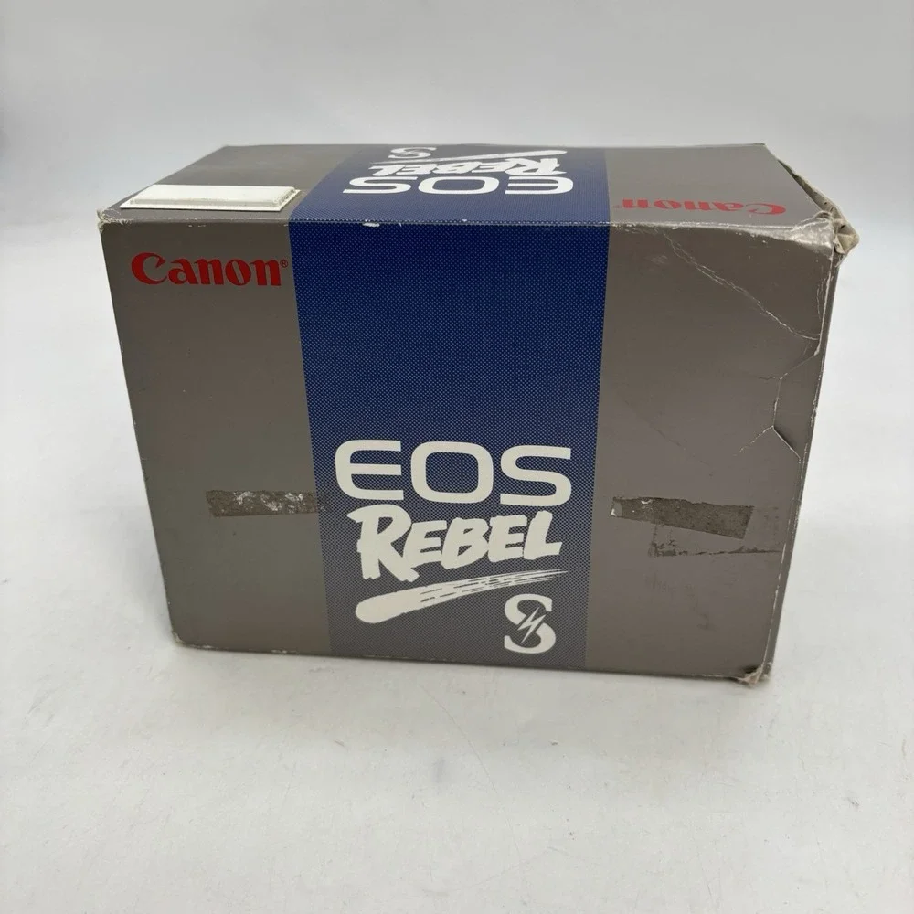 Cannon EOS Rebel S Camera Black Excellent Condition NEW IN BOX